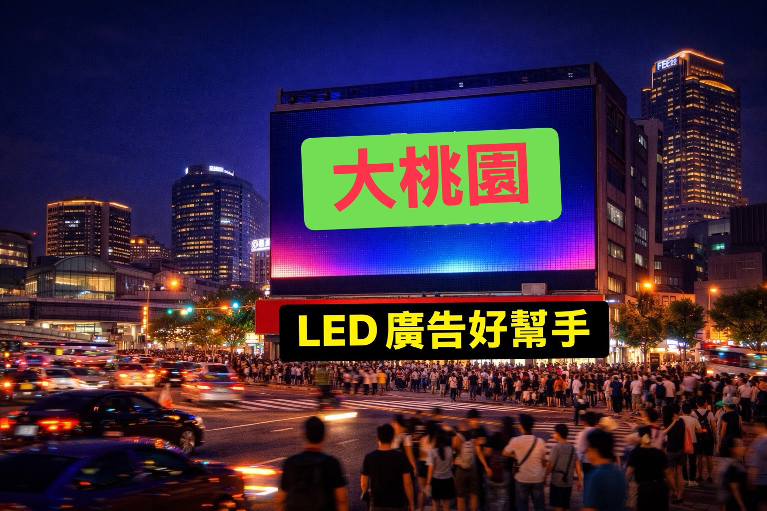 You are currently viewing 桃園LED廣告推薦怎麼選？點位、預算與曝光效果完整解析