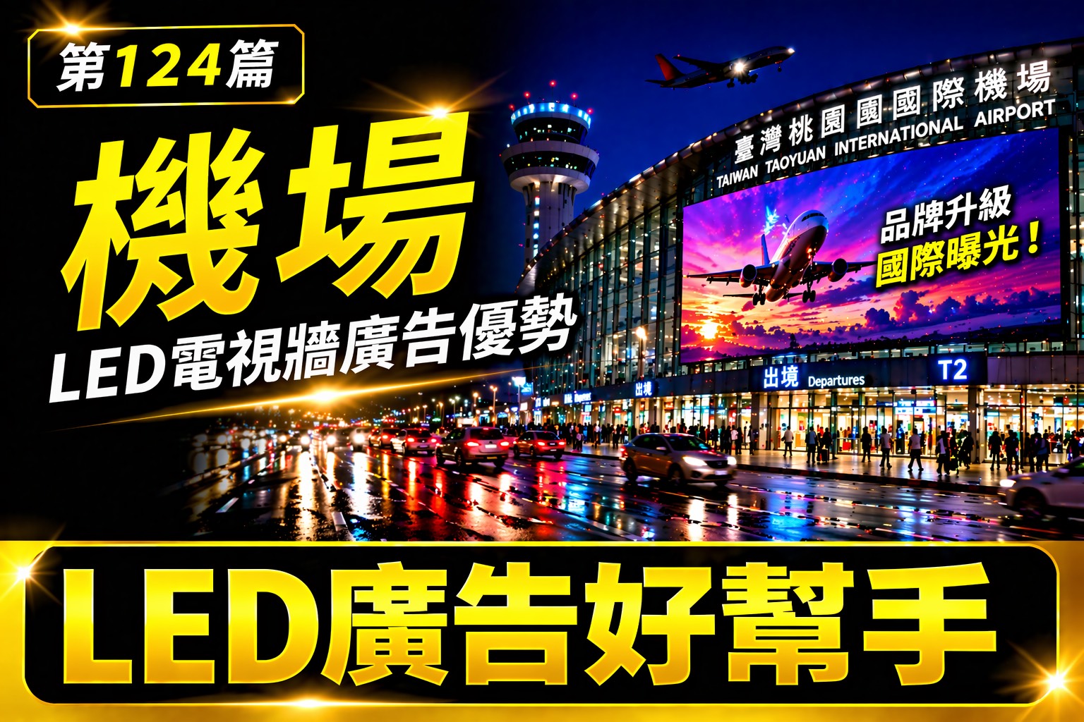 You are currently viewing 機場LED電視牆廣告怎麼投？ 高端客群曝光關鍵解析